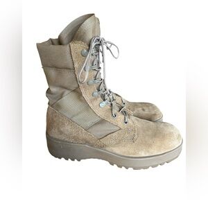 Military Combat Army Boots Size US 7.5 EU 41 N Hot Weather Coyote Tan #798 B16